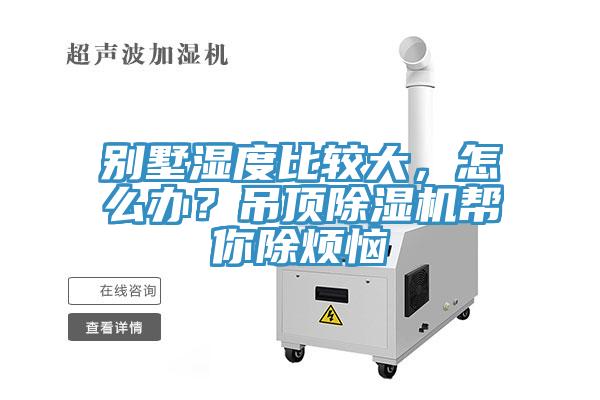 别墅湿度比较大，怎么办？吊顶免费看操逼软件帮你除烦恼