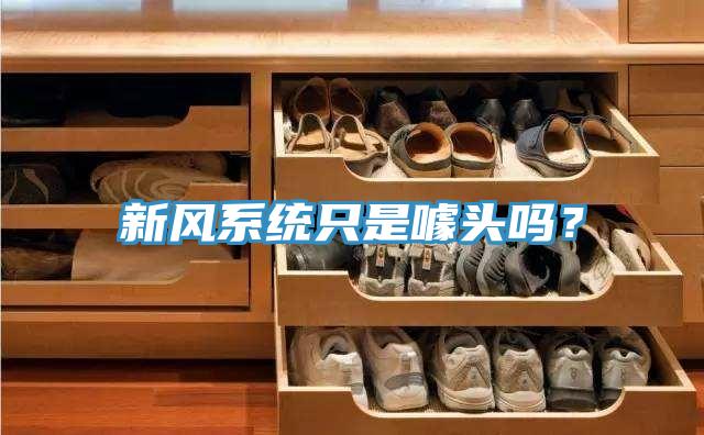新风系统只是噱头吗？
