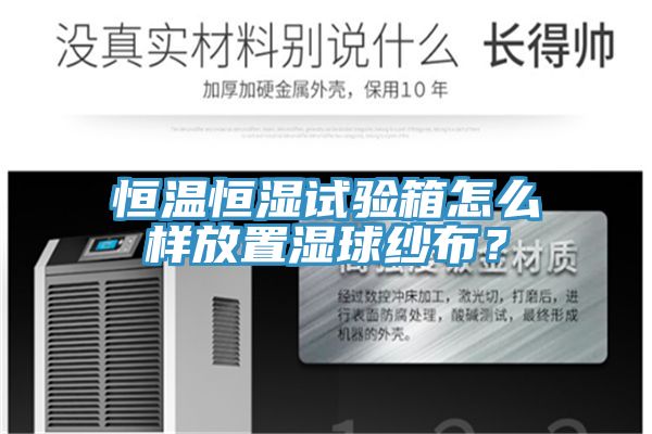 恒温恒湿试验箱怎么样放置湿球纱布？