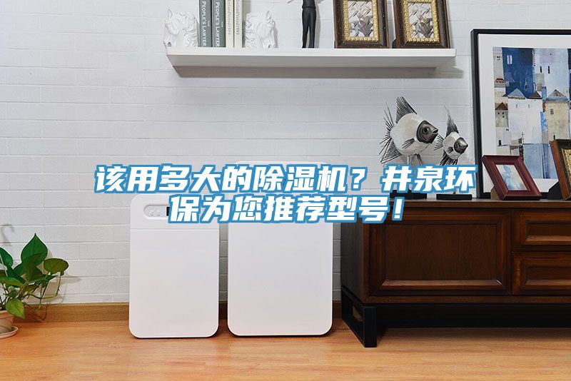 该用多大的免费看操逼软件？井泉环保为您推荐型号！